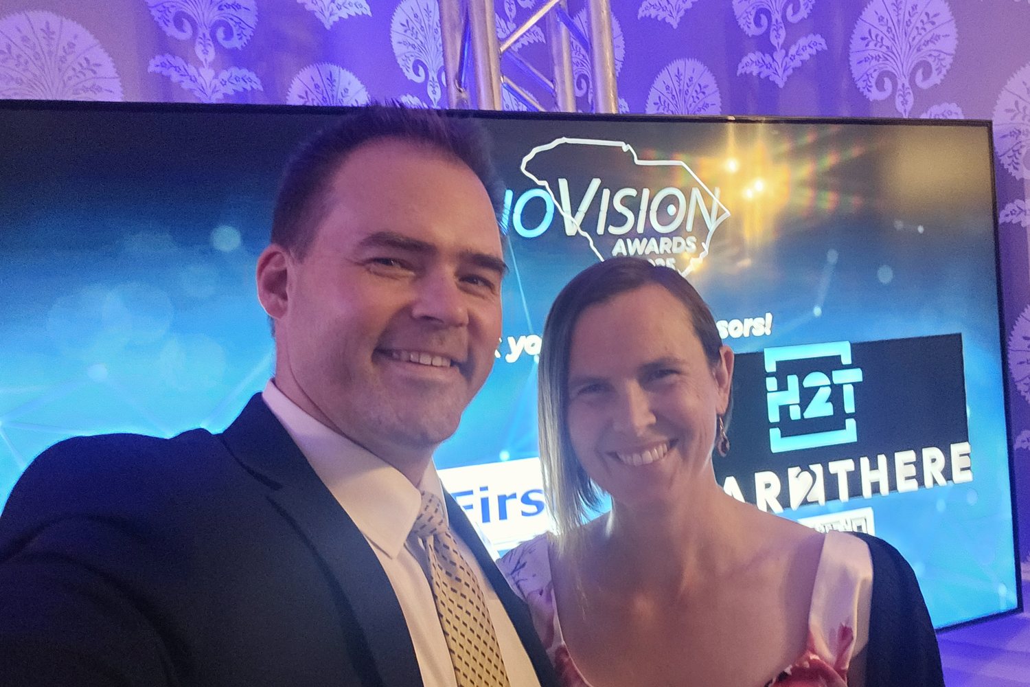 Cody and Kabe Reynolds at the InnoVision Awards